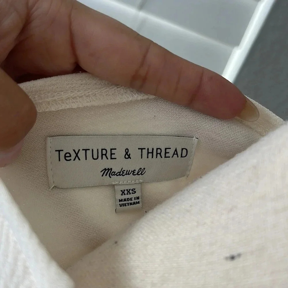 Madewell Texture & Thread Crepe Wrap Top - Picture 10 of 12